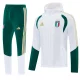 2025-26 Mens Italy white Jacket  Hoodie windbreaker