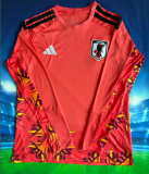 2026-27 Mens Japan Red Goalkeeper long sleeve Soccer Jersey