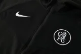 2025-26 Mens  Chelsea Black Jacket Hoodie Tracksuit