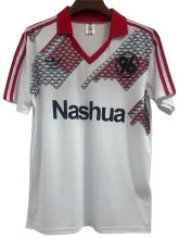 1991 Hannover 96 White Retro Soccer Jersey