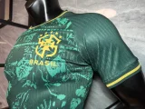 2026-27 Mens Brazil Special Edition green Player version soccer jersey