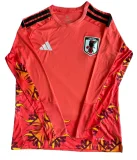 2026-27 Mens Japan Red Goalkeeper long sleeve Soccer Jersey