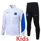 2025-26  Kids  PSG White Jacket Tracksuit  #E25214