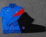 2025-26 Kids PSG Fancy blue Jacket Tracksuit  #E25210