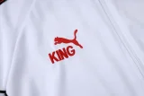2025-26 Kids  AC Milan White Jacket Tracksuit  #E25220
