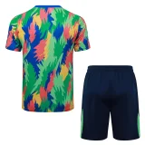 2025-26 Brazil Green Training Short Suit  #D25267