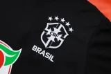 2025-26 Brazil Black Training Short Suit  #D25266