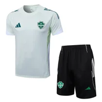 2025-26 Al-Ahli Saudi Light green Training Short Suit   #D25265