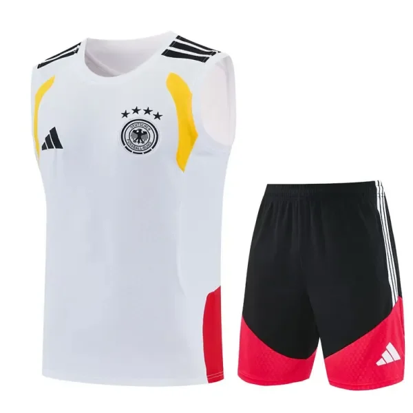 2026-27 Mens  Germany white vest training Short suit D26005#