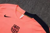 2025-26 Mens Barcelona Orange Training Short Suit #D25272