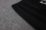 2025-26 Mens Real Madrid black Hoodie Jacket Tracksuit  F633#