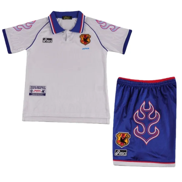 1998 Japan Away Kids Retro Soccer Jersey