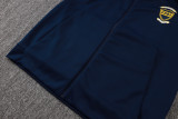 2025-26 Mens Boca Juniors Royal blue Hoodie Jacket Tracksuit  F632#