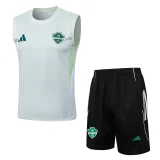 2025-26 Mens Al-Ahli Saudi Light green  ves Training  Short Suit #D25262