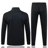 2025-26 PSG Jordan Black Jacket Tracksuit  #A25118