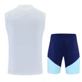 2026-27 Mens  Argentina White vest Training Short Suit