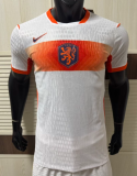 2026-27 Mens Netherlands white away Player version soccer jersey