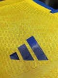 2026-27  Mens Colombia home yellow Player  soccer jersey