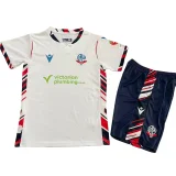 2025-26 Kids Bolton Wanderers Home white Soccer Jersey