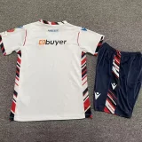 2025-26 Kids Bolton Wanderers Home white Soccer Jersey