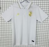 2022-23 Mens Brazil white gold Soccer Jersey