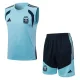 26-27 Argentina Light blue vest Training Short Suit  #D26002