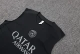 2025-26 PSG Jordan Black vest Training Short Suit #D25278