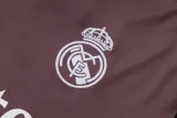 2025-26 Real Madrid Gray Purple Training Short Suit #D25279