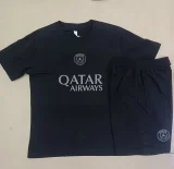 2025-26 PSG Jordan Black Training Short Suit #D25275