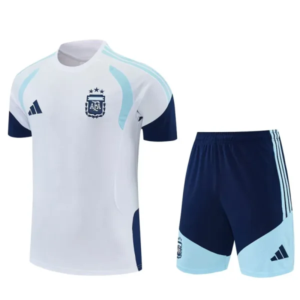 2026-27 Mens  Argentina white Training Short Suit