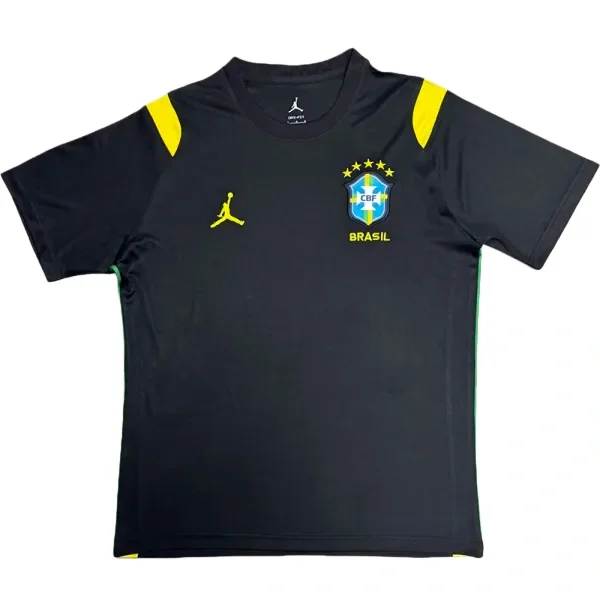2026-27 Mens Brazil   Black Training shirts