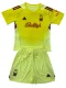 2025-26 Kids Nottingham Forest yellow Goalkeeper soccer Jersey