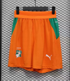 2025-26 Mens Ivory Coast  home player Shorts Pants
