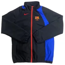 2025-26  Mens Barcelona Black Windbreaker