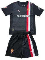2025-26 Kids  Sporting Gijon  away soccer jersey
