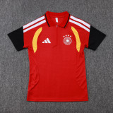 2026-27 Mens Germany red polo Training Short Suit D2603#