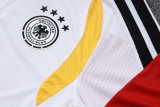 2026-27 Mens Germany white polo Training Short Suit D2603#