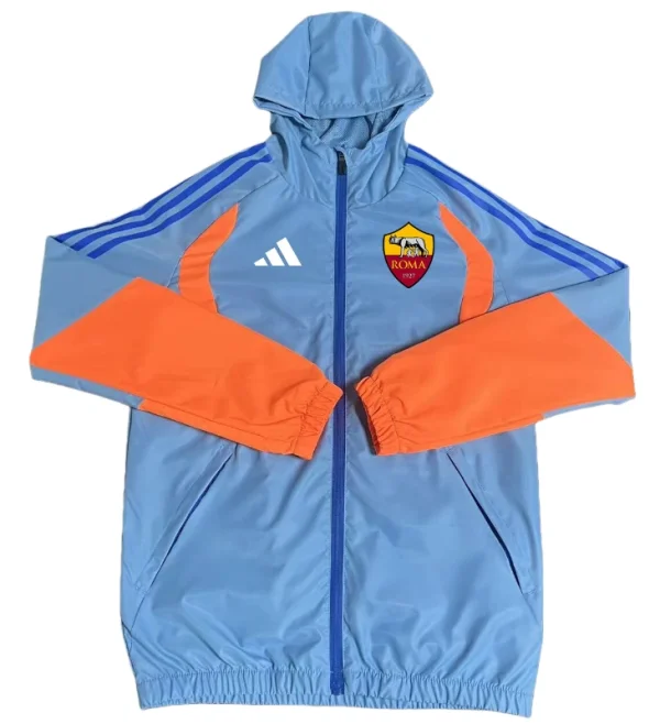 2025-26 Mens  Roma light blue Windbreaker