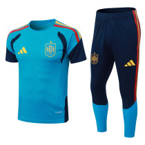 2026-27 Spain light blue Tracksuit D2603#