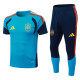 2026-27 Spain light blue Tracksuit D2603#