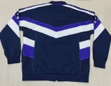 1994-1997  Real Madrid White Black Retro Windbreaker