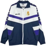 1994-1997  Real Madrid White Black Retro Windbreaker