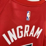 25/26 Raptors INGRAM # 3 Red Away Top Quality Hot Pressing NBA Jersey