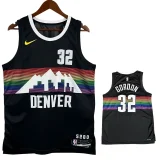 25/26 Nuggets GORDDN #32 Black City Edition Top Quality Hot Pressing NBA Jersey
