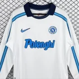 1998/1999 Napoli Away Retro Long Sleeve Soccer Jersey