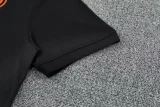 2025-26 Mens Inter Milan Black Polo Tracksuit