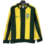2025-26 Mens Brazil yellow-green Hoodie (无帽卫衣)