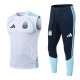 2025-26 Mens Argentina white vest Long Pants Tracksuit D2603