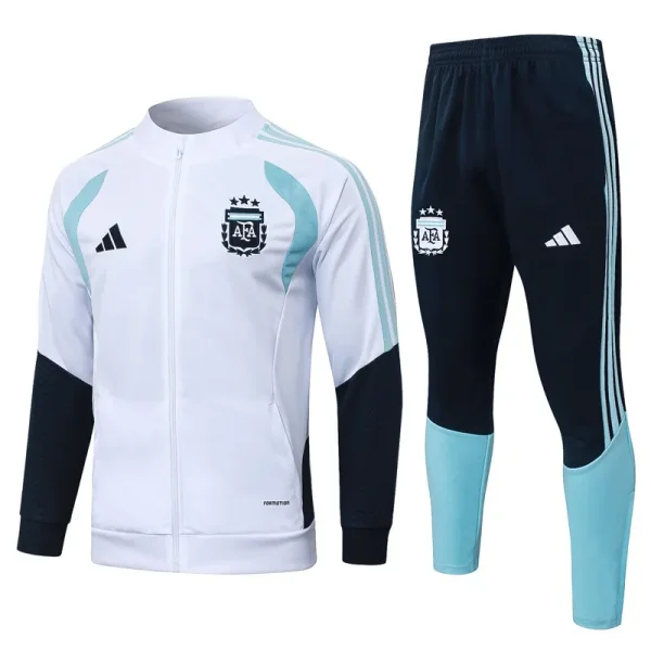 2026-27 Argentina White Jacket Tracksuit  #A26003
