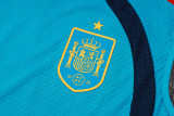2026-27 Spain lake blue vest Long Pants Tracksuit D2603#